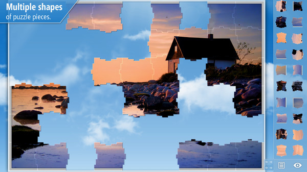 Игра Animated Puzzles, скриншот