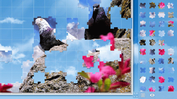 Игра Animated Puzzles, скриншот