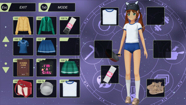 Игра Anime City, скриншот