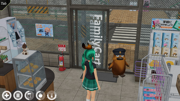 Игра Anime City, скриншот