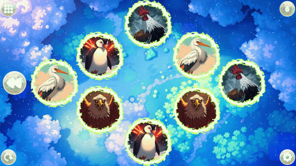 Игра Anime Dream Match: Birds, скриншот