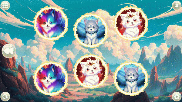 Игра Anime Dream Match: Dogs, скриншот