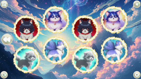 Игра Anime Dream Match: Dogs, скриншот