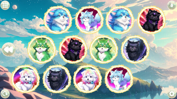Игра Anime Dream Match: Dogs, скриншот
