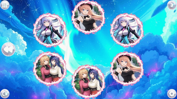 Игра Anime Dream Match: Girls, скриншот
