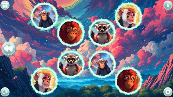 Игра Anime Dream Match: Primates, скриншот