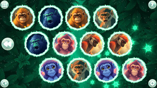 Игра Anime Dream Match: Primates, скриншот