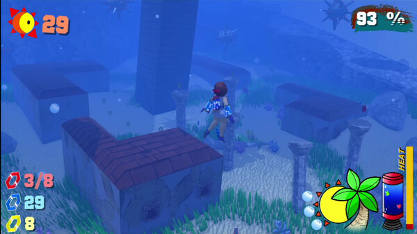 Игра Anna's Summer Splash, скриншот