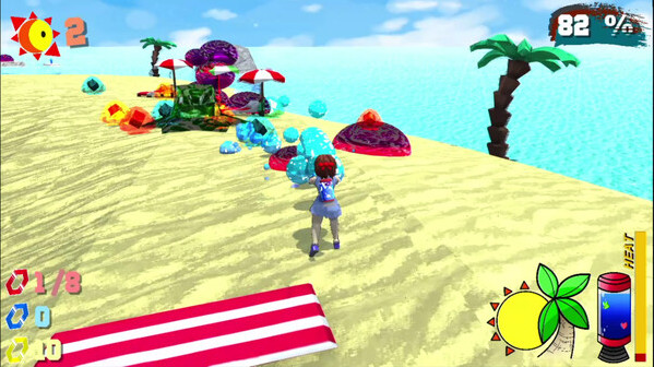 Игра Anna's Summer Splash, скриншот