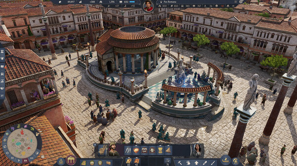 Игра Anno 117: Pax Romana, скриншот
