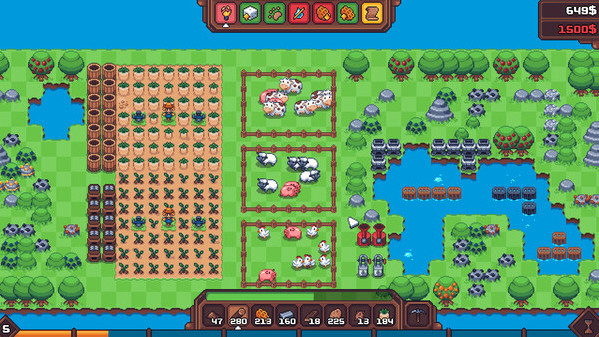 Игра Another Farm Roguelike: Rebirth, скриншот