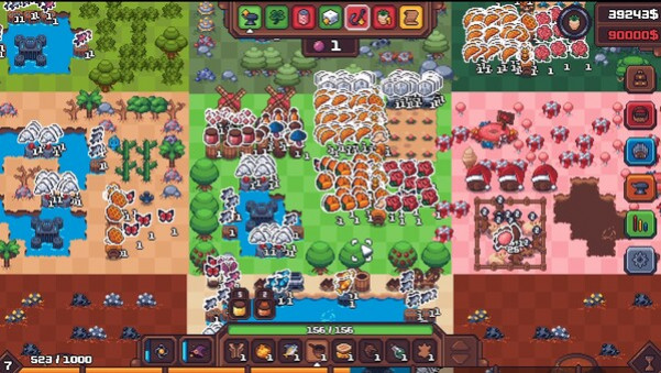 Игра Another Farm Roguelike: Rebirth, скриншот