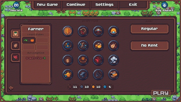 Игра Another Farm Roguelike: Rebirth, скриншот