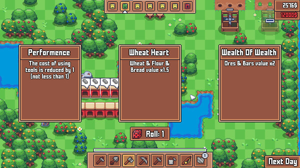 Игра Another Farm Roguelike, скриншот