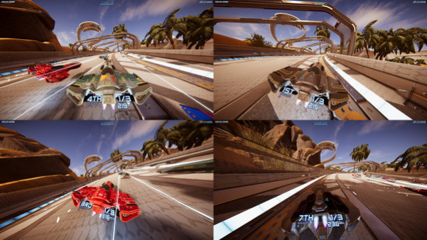 Игра Antigraviator, скриншот