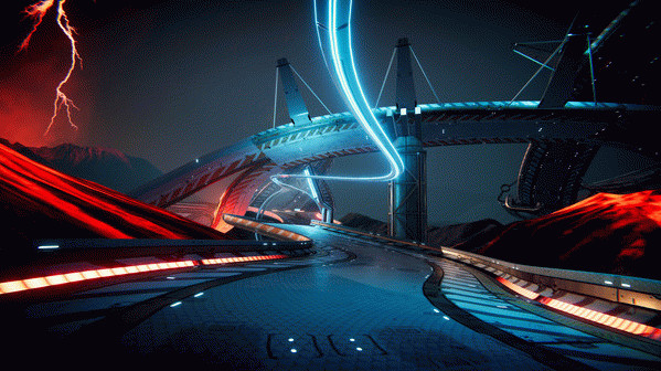 Игра Antigraviator, скриншот