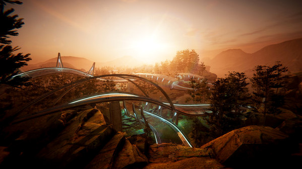 Игра Antigraviator, скриншот