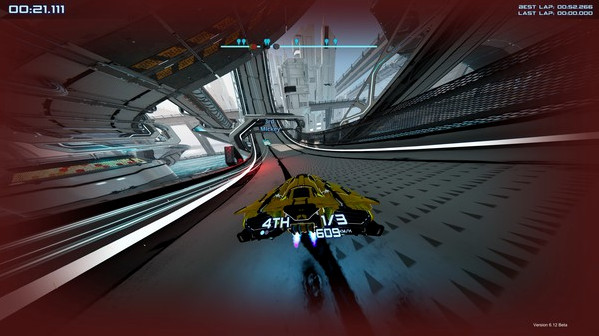 Игра Antigraviator, скриншот