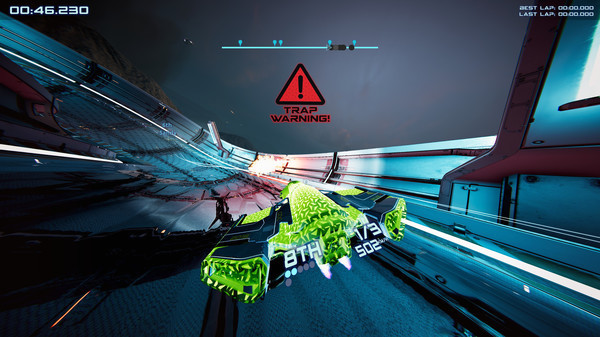 Игра Antigraviator, скриншот