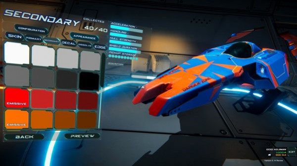 Игра Antigraviator, скриншот