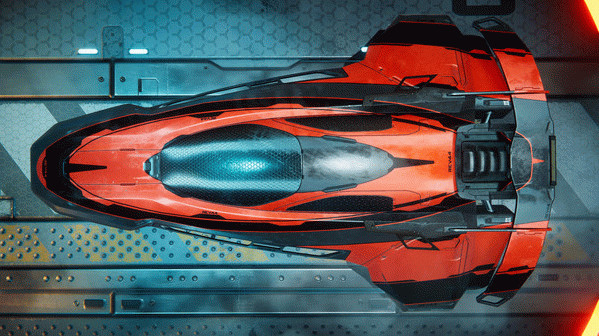 Игра Antigraviator, скриншот