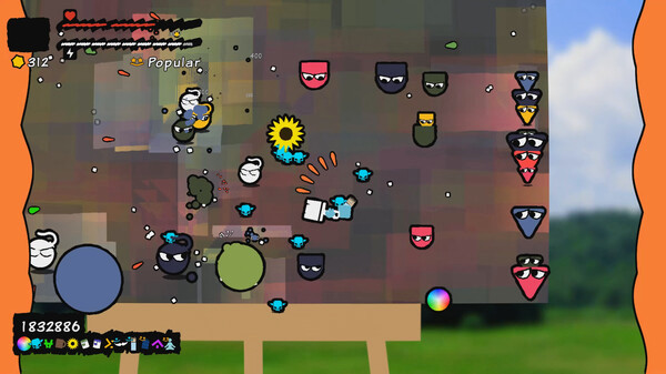 Игра Antipaint, скриншот