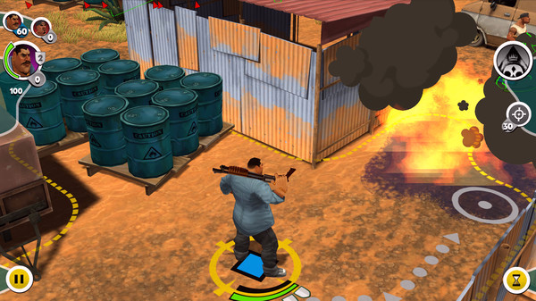 Игра Antisquad - HOTSEAT, скриншот