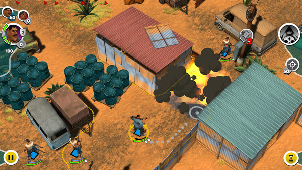 Игра Antisquad - HOTSEAT, скриншот