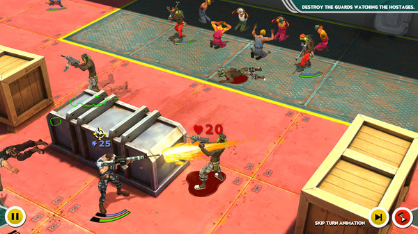 Игра Antisquad, скриншот