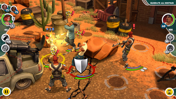 Игра Antisquad, скриншот