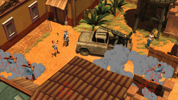 Игра Antisquad: Tasks in Mexico - Final. Tactics DLC, скриншот