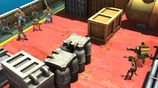 Игра Antisquad: Tasks near the coast of Somalia. Tactics DLC, скриншот