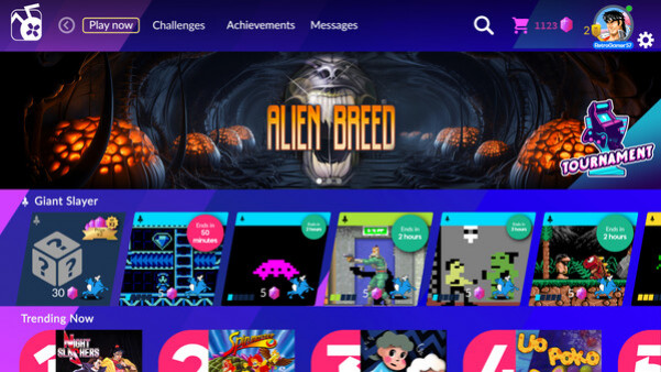 Игра Antstream Arcade, скриншот