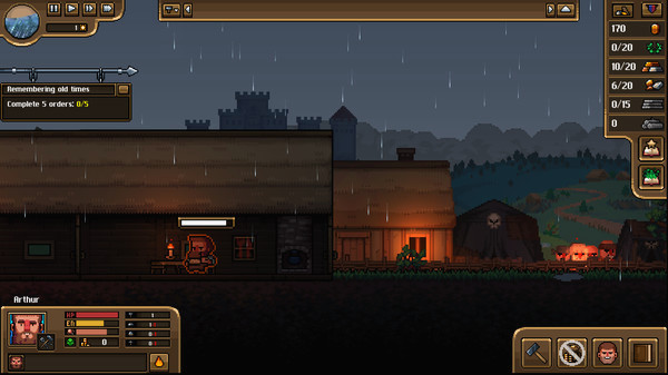 Игра Anvil Saga, скриншот