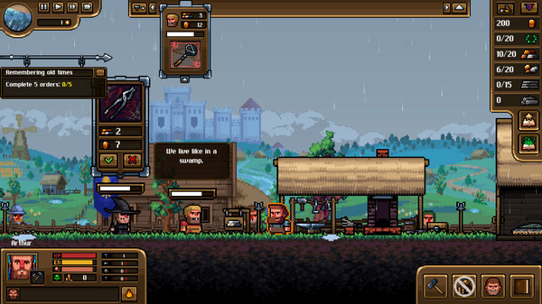 Игра Anvil Saga, скриншот