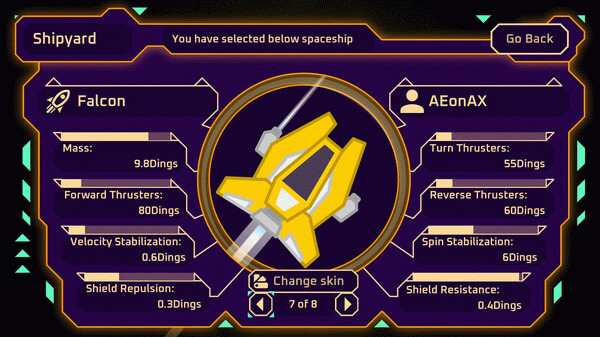 Игра ANXRacers - Drift Space, скриншот