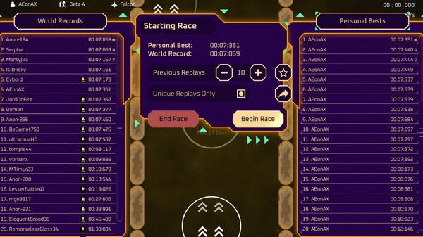 Игра ANXRacers - Drift Space, скриншот
