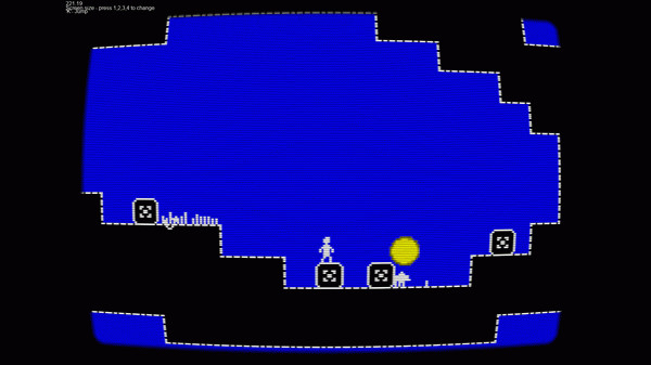 Игра AnyWay! - Scary blue moon rays DLC., скриншот