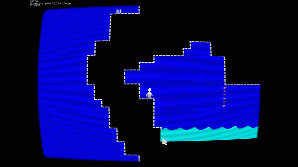 Игра AnyWay! - Scary blue moon rays DLC., скриншот