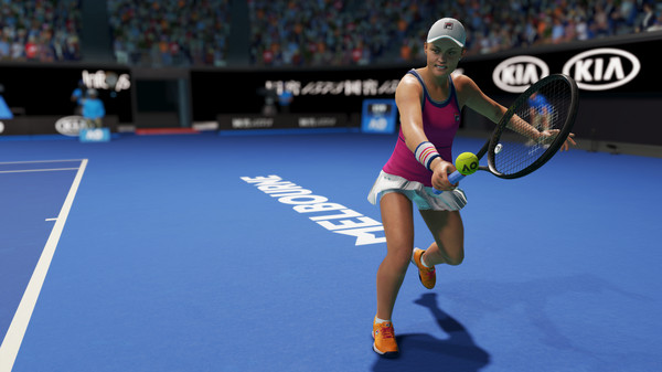 Игра AO Tennis 2, скриншот