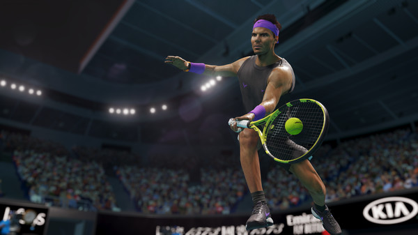 Игра AO Tennis 2, скриншот
