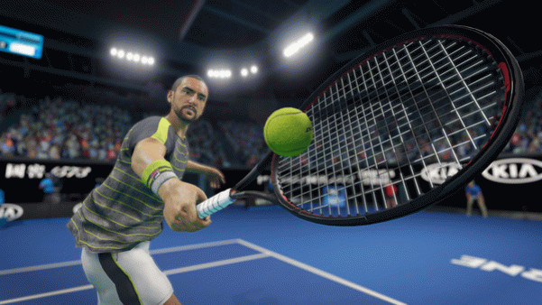 Игра AO Tennis 2, скриншот