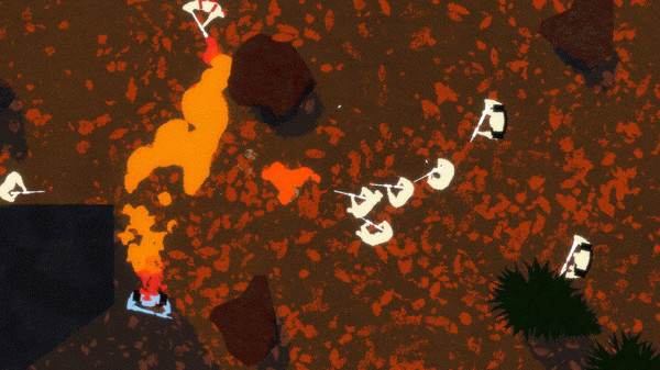 Игра APE OUT, скриншот