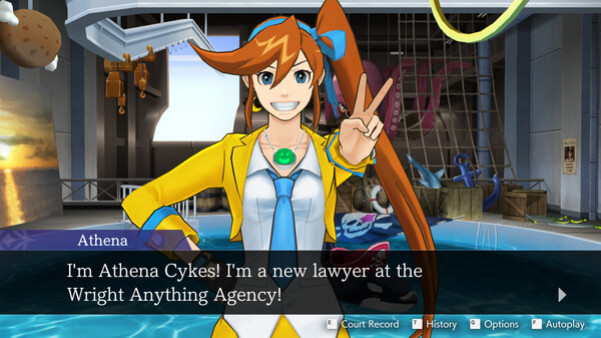 Игра Apollo Justice: Ace Attorney Trilogy, скриншот