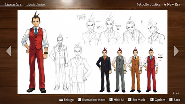 Игра Apollo Justice: Ace Attorney Trilogy, скриншот