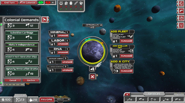 Игра Apollo4x, скриншот