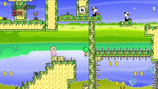 Игра Apple Jack 1&2, скриншот