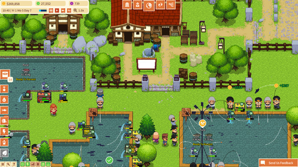 Игра Aquaculture Land: Fish Farming Simulation, скриншот