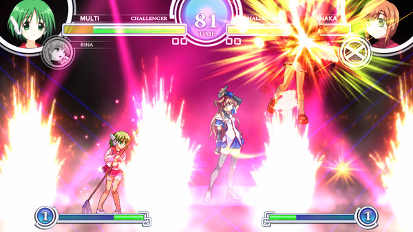 Игра AQUAPAZZA: Aquaplus Dream Match, скриншот