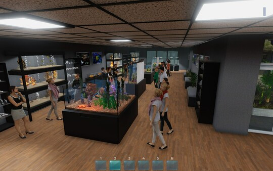 Игра Aquarist - стройте аквариумы, выращивайте рыб, развивайте свой бизнес!, скриншот